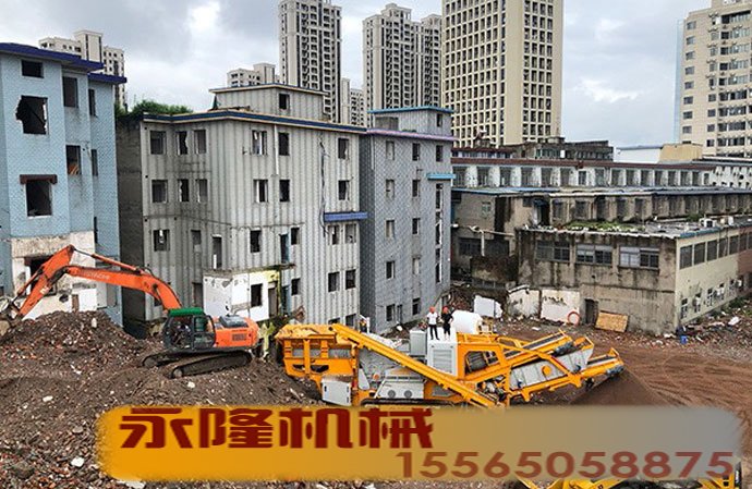 昆明建筑垃圾资源化利用现场