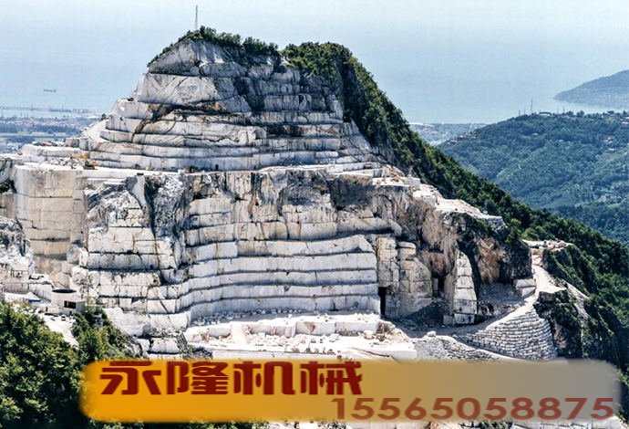 矿山开采后的样子
