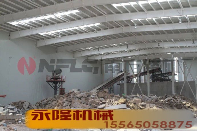 处理前建筑垃圾原料