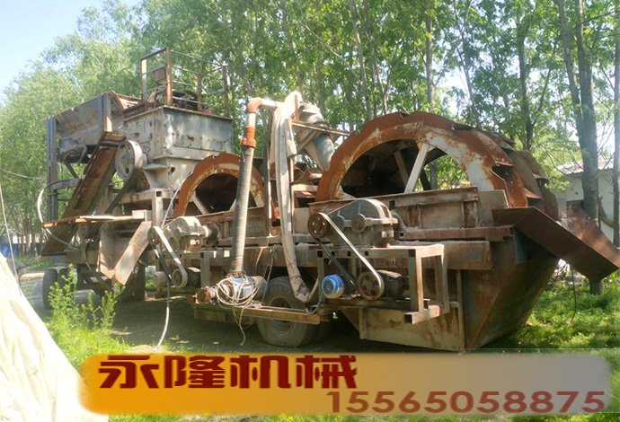 任先生出售的95新的1614移动制砂机一套