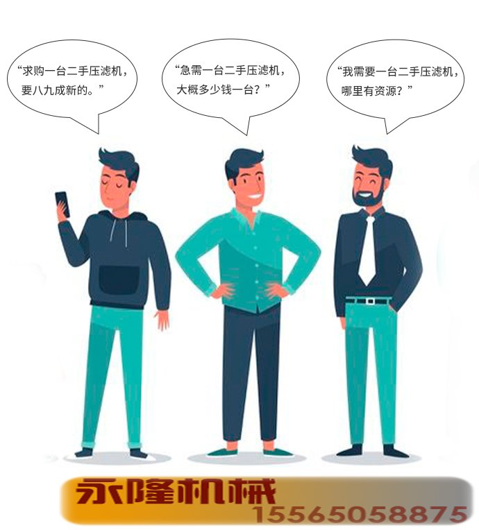 市场对二手压滤机需求大增